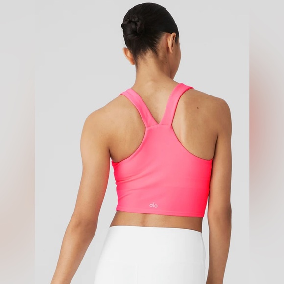 **NWT** Alo Airbrush Real Bra Tank in sold out color. - Picture 2 of 4